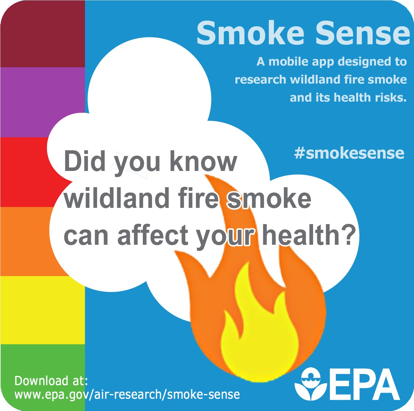 8/9/2017 Smoke Sense App Reminder - Smoke (1500x1500), Png Download