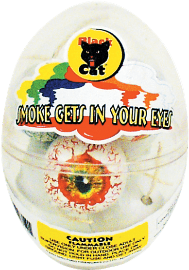 Smoke Gets In Your Eyes Bc - Black Cat Fireworks (600x600), Png Download