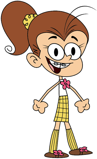 Lincoln Clipart Loud - Loud House Cartoon (375x614), Png Download