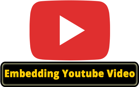 Embedding Youtube Videos In Video Blogger Templates - Sign (450x300), Png Download