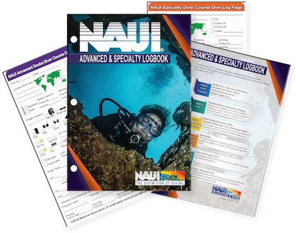 0000133 Advanced Scuba Diver Specialty Diver Logbook (425x341), Png Download