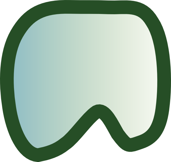 Scuba Diver Clipart Mask - Diving Mask Clipart (600x569), Png Download