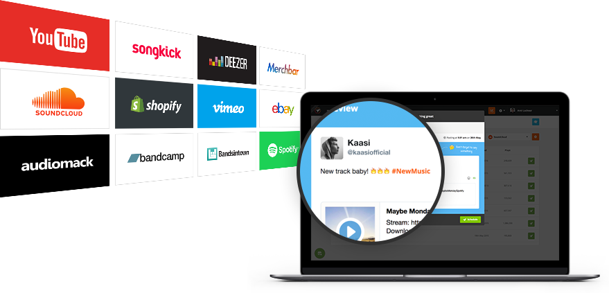 Share Your Music - Online Advertising (879x423), Png Download
