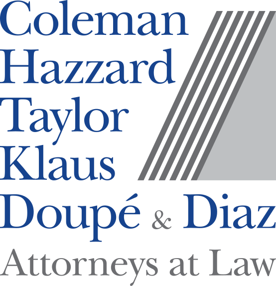 Coleman Hazzard Taylor &amp - Coleman, Hazzard, Taylor, Klaus, Doupé, And Diaz Attorneys (554x574), Png Download