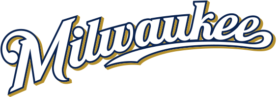 Download - Milwaukee Brewers Logo Png (600x225), Png Download