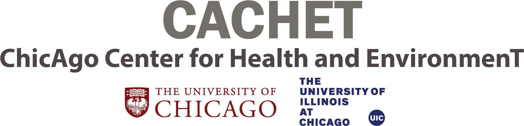 The Chicago Center For Health And Environment - University Of Chicago (1769x457), Png Download