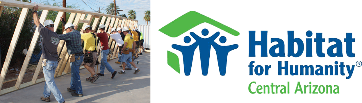Habitat For Humanity Charlotte (1268x354), Png Download