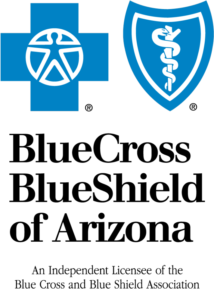Bcbsaz Logo 3005&blk Stacked - Blue Cross Blue Shield Of Arizona (781x1024), Png Download