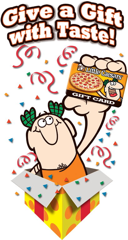 Little Caesars Pizza, Known For Its Hot N Ready® Pizza - Little Caesars Gift Cards (432x799), Png Download