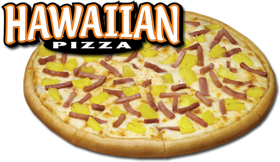Hawaiian Pizza (600x340), Png Download