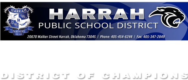 Community Organizations We Sponsor - Harrah Panthers (600x285), Png Download