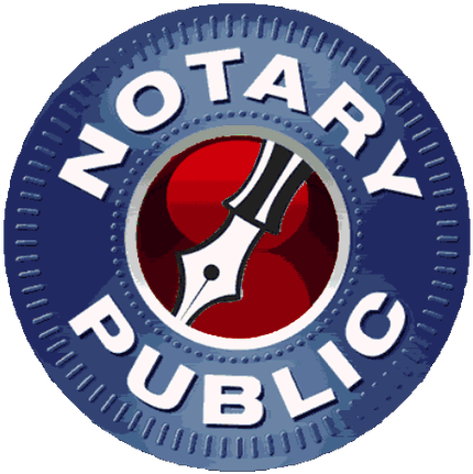 Full Notary For Online Title Transfers And Instant - Notary Public Advertisement (465x450), Png Download
