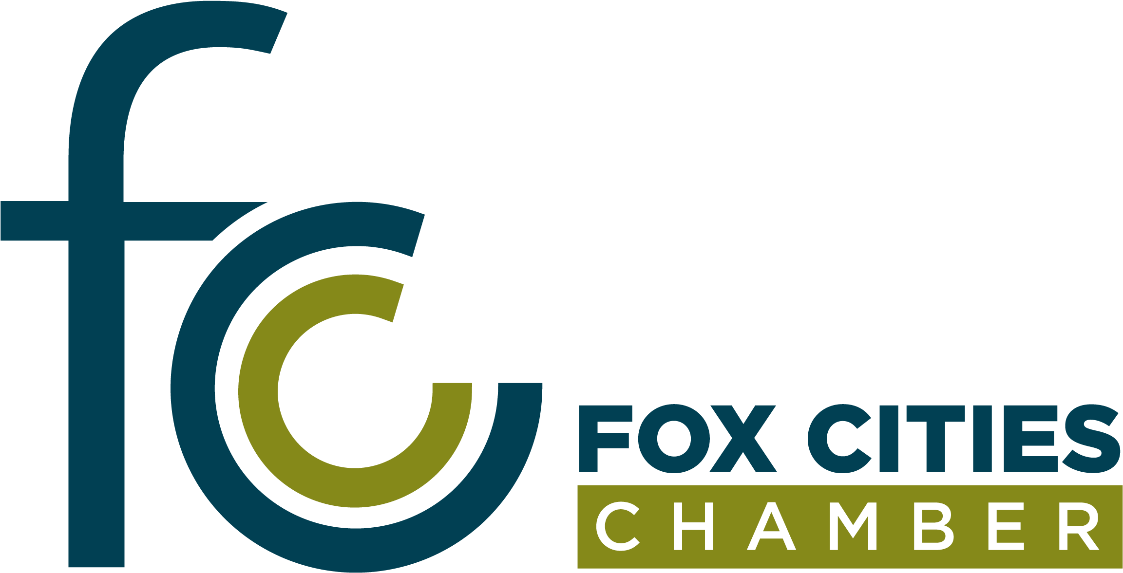 Edward Jones Moves Up On The Fortune 500 List - Fox Cities Chamber Logo (2383x1300), Png Download