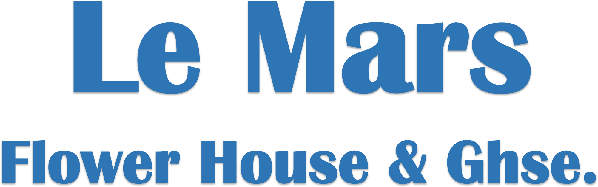 Le Mars Flower House & Greenhouse - Liebe Meine Japanische Chin-mischung (weiblicher Grußkarte (2280x1067), Png Download