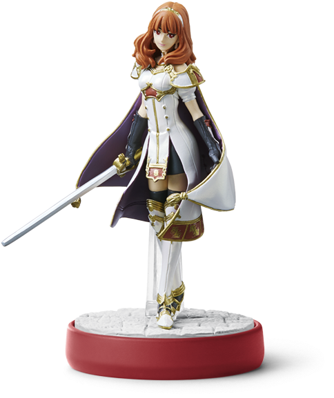 You'll Also Be Able To Write Alm And Celica's Stats - Alm And Celica Amiibos (661x708), Png Download