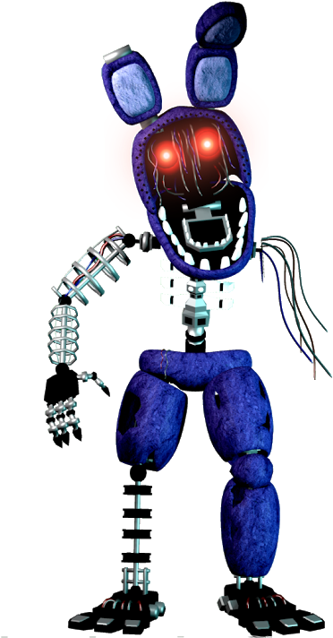 Photo - Joy Of Creation Ignited Bonnie (530x713), Png Download