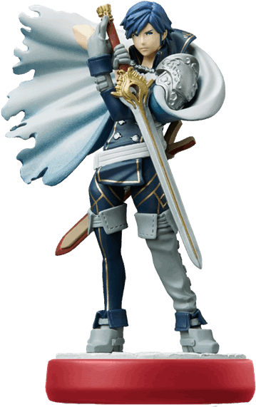 Chrom Fire Emblem Amiibo (600x600), Png Download