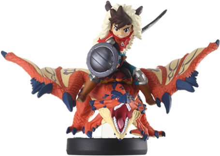 Amiibo - Monster Hunter Stories Amiibo (540x517), Png Download