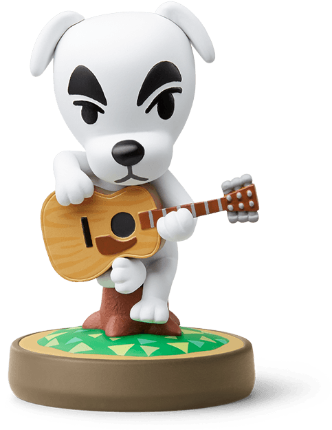 K - K - - Amiibo Animal Crossing Figure - K.k. Slider (482x679), Png Download