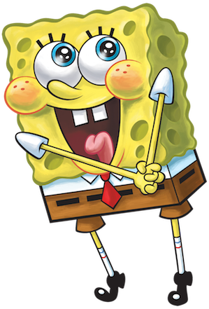 Replace Your Non-stick Skillet - Sponge Bob Square Pants (299x441), Png Download
