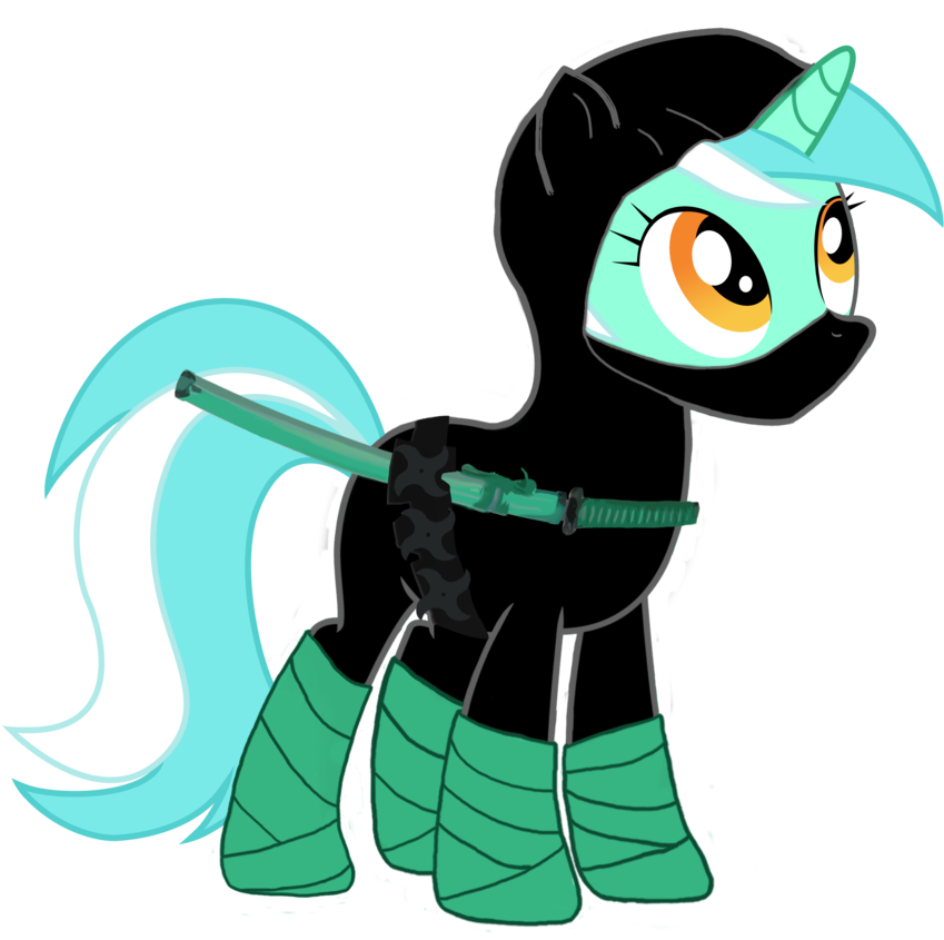 Mlp Ninja Ponies - Little Pony Friendship Is Magic (900x865), Png Download
