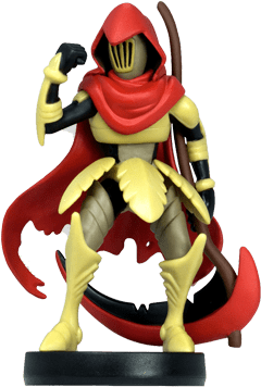 Nintendo Amiibo Specter Knight - Amiibo - Shovel Knight: Treasure Trove Figures (3-pack) (450x450), Png Download