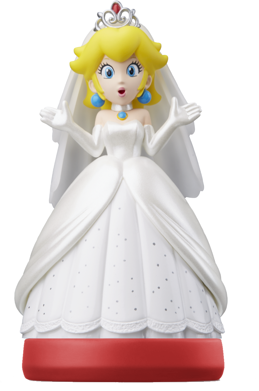 Metroid, Fire Emblem & Botw Champions Amiibo And A - Super Mario Odyssey Peach Amiibo (1542x1557), Png Download