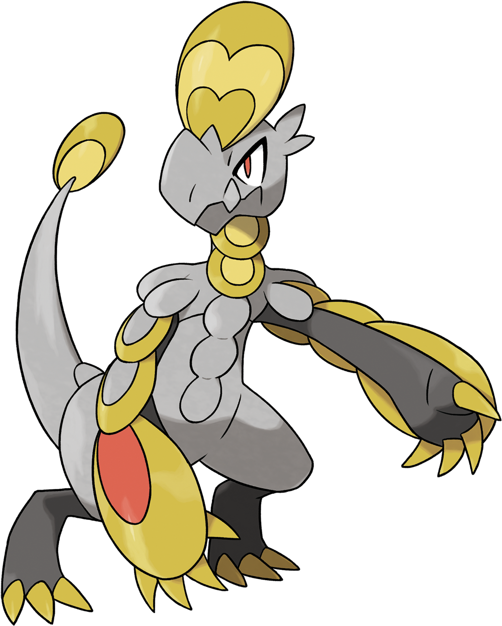 Hakamo-o - Hakamo Pokemon (441x341), Png Download