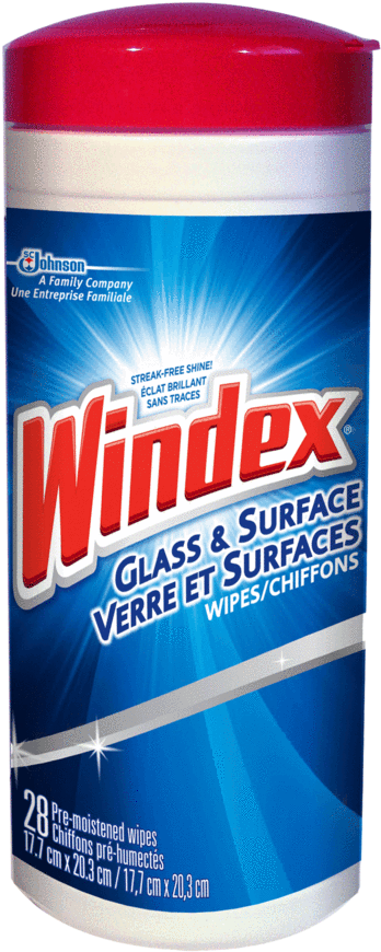Windex Glass And Surface Wipes - Windex Wipes (900x900), Png Download