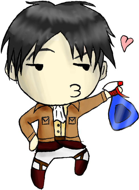 Png Free X Windex By I Mpavidus On Deviantart - Aot Levi X Windex (594x744), Png Download