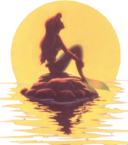 Large - Disney Little Mermaid (439x548), Png Download
