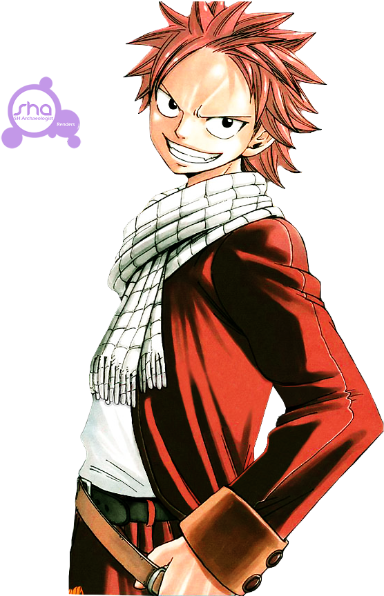 F - Natsu Fairy Tail (694x863), Png Download