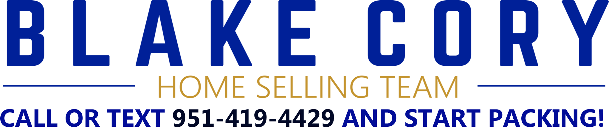 Blake Cory The Guaranteed Sale Guy - Graphic Design (2092x432), Png Download