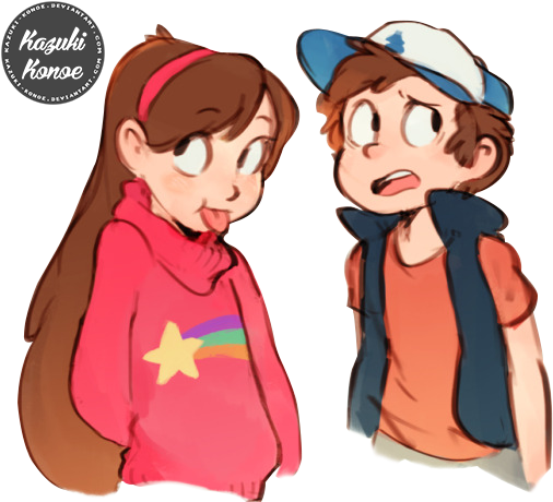 Dipper Pines Mabel Fan - Gravity Falls Mabel Fanart (540x486), Png Download