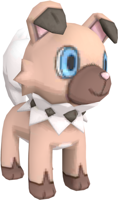 Download Zip Archive - Pokemon Sun And Moon Rockruff Sprite (750x650), Png Download