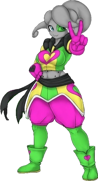 Puddin - Team Four Star Puddin (364x654), Png Download