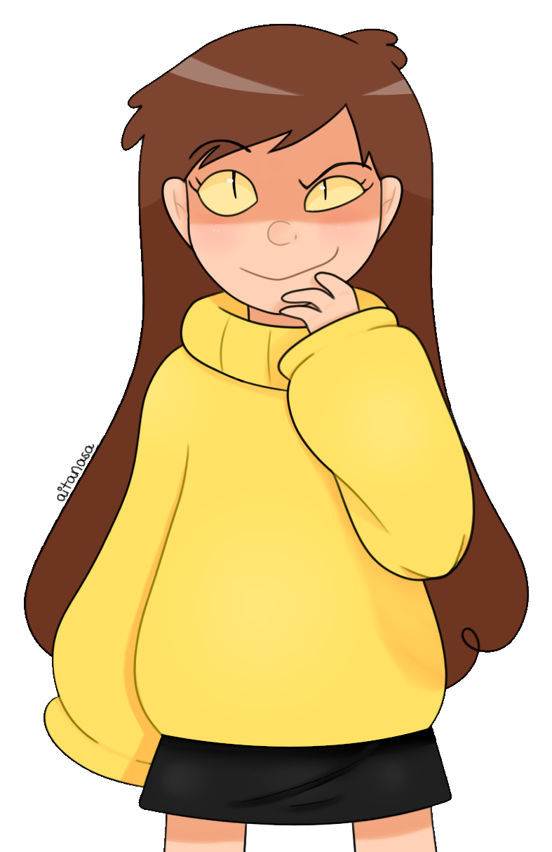 Mabel Pines From Immortal Pines Au @tawnaduncan - Mabel Pines Bill (1078x1292), Png Download