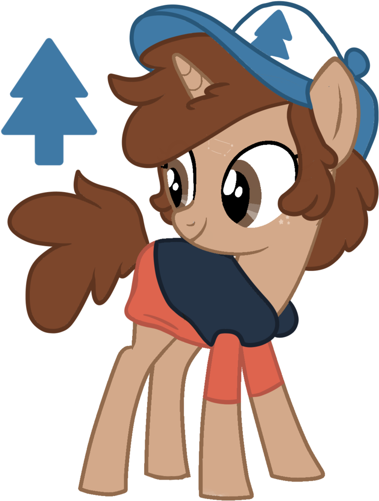 Unicorn-mutual, Clothes, Colt, Cute, Dipper Pines, - Gravity Falls Cute Dipper (873x1024), Png Download