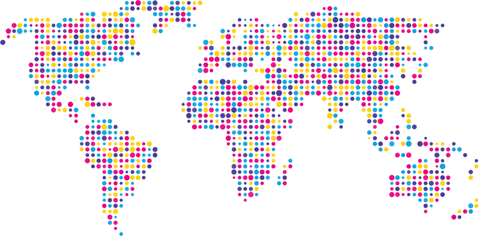 Our Data-driven Insights And Tailored Recommendations - Digital World Map Png (939x463), Png Download