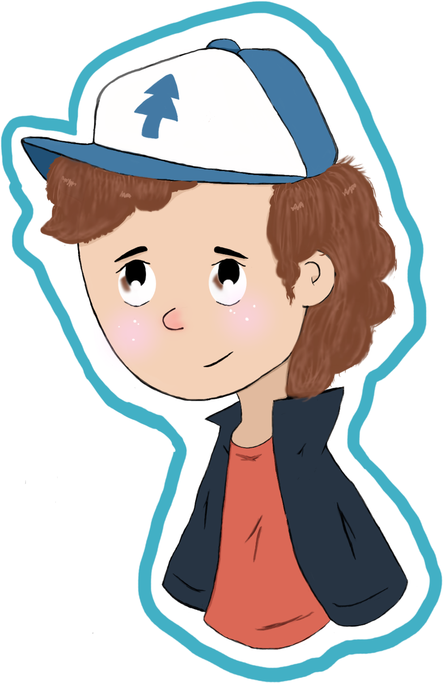 Download Dipper Pines Gravity Falls By Monochromepotato Dipper Pines