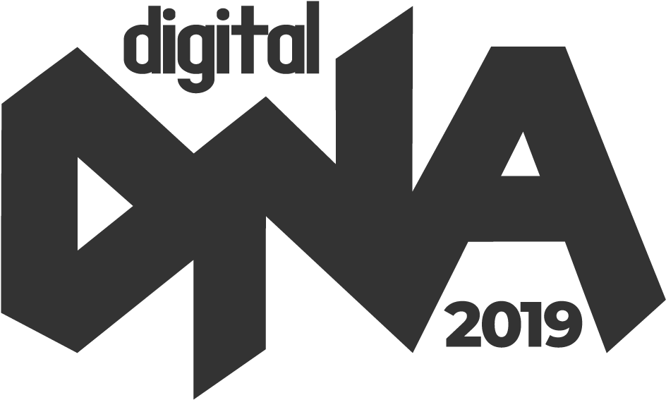 Digital Dna Logo Square Monotone - Logo (1000x641), Png Download