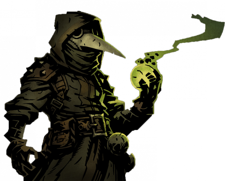 Uijddne - Darkest Dungeon Characters Png (743x600), Png Download