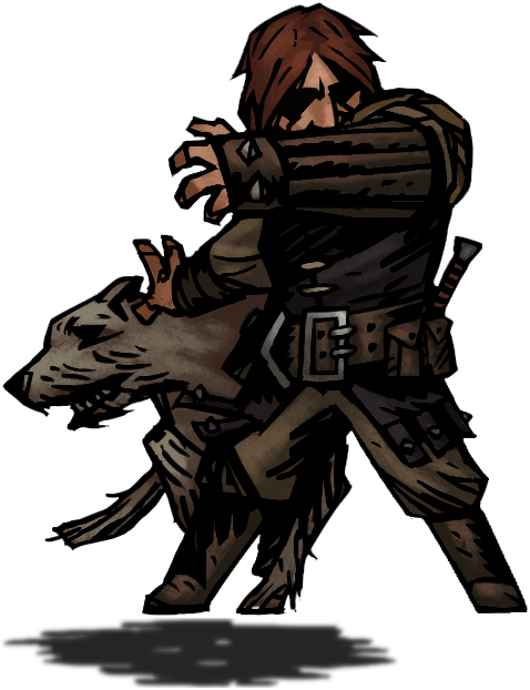Houndmaster Sprite Defend (478x622), Png Download