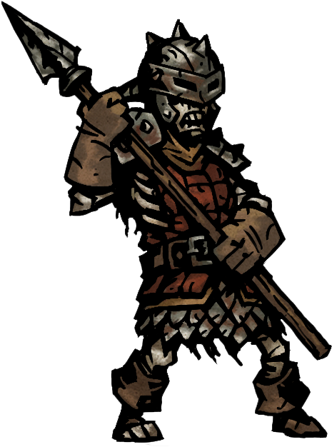 Dark Dungeons - Bone Lancer Darkest Dungeon (468x632), Png Download