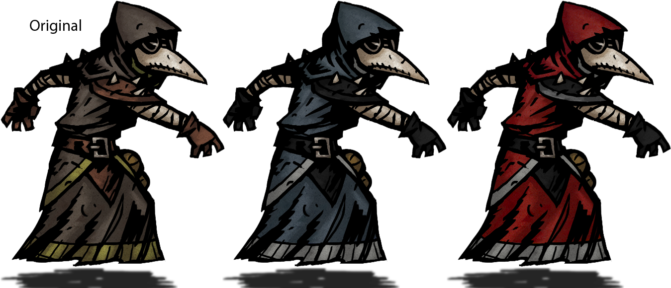 Any Interest In Re-skins - Darkest Dungeon Heroes Skins (1365x605), Png Download