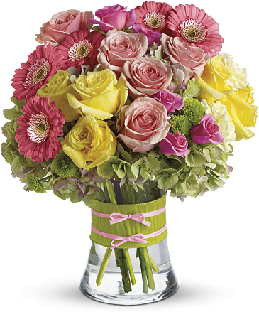 Discover The Language Meanings Of Flowers Teleflora - Fashionista Blooms Teleflora (368x460), Png Download