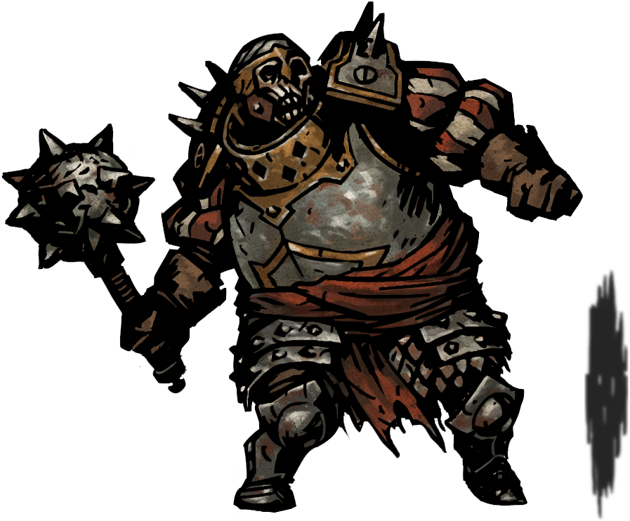 Solaire Drawing Darkest Dungeon - Bone Captain Darkest Dungeon (897x742), Png Download