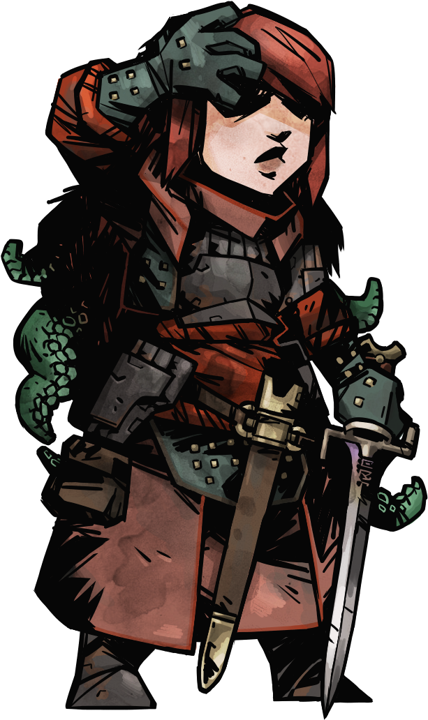 [commission] Darkest Dungeon Venxia - Illustration (646x1059), Png Download