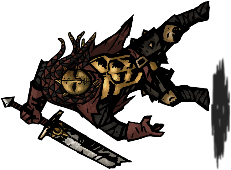 Clip Art Leper Helios Skin And Vestal Gothic Nun Skin - Darkest Dungeon Leper Reskin (738x542), Png Download