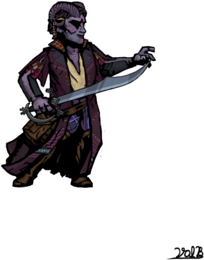 4 - Darkest Dungeon (500x641), Png Download